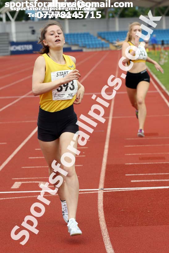 Womens under-20s 800 metres, Northern Senior and Under-20s Champs., SportsCity, Manchester. Photo: David T. Hewitson/Sports for All Pics